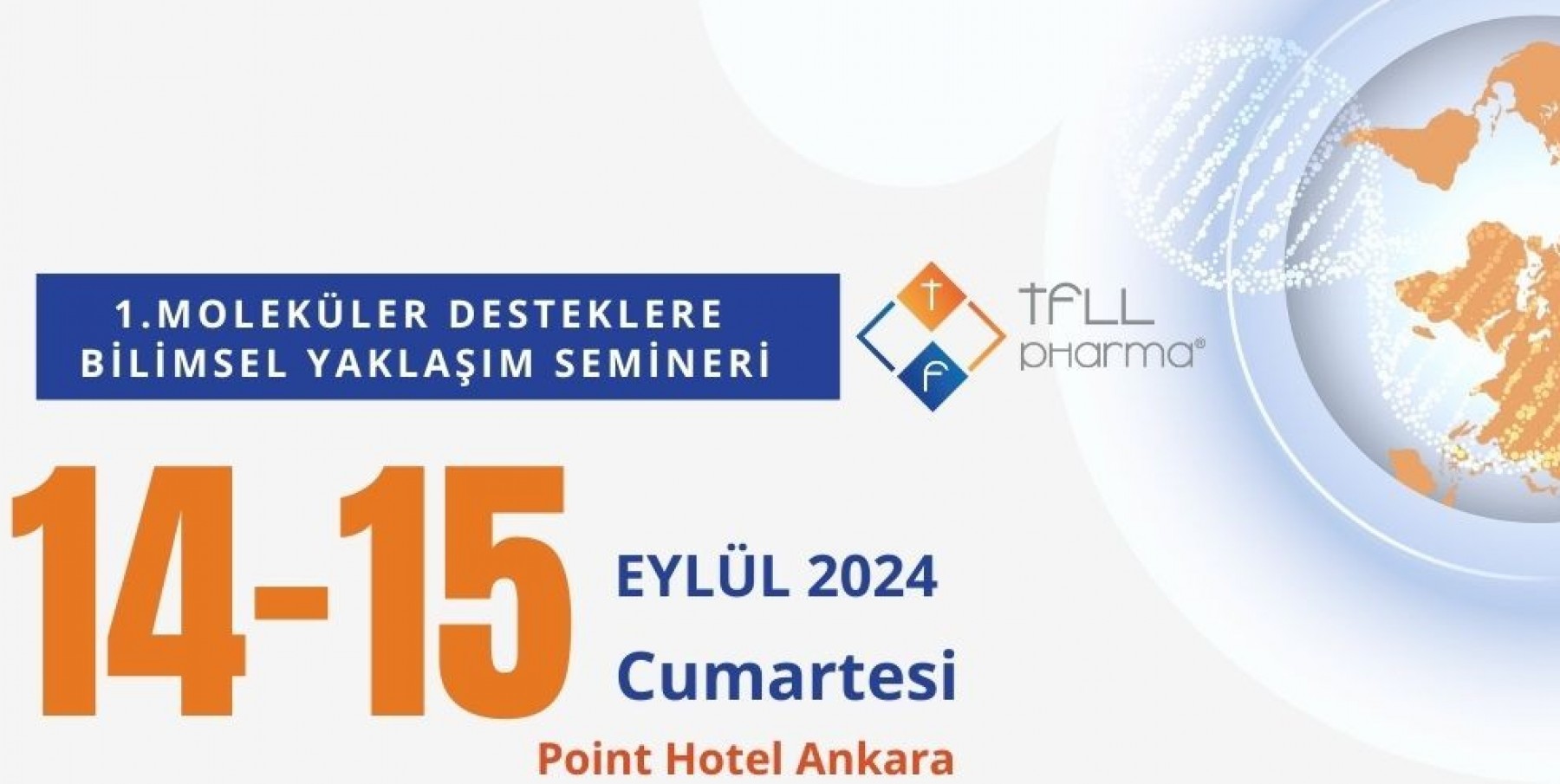 1. Moleküler Desteklere Bilimsel Yaklaşım Semineri