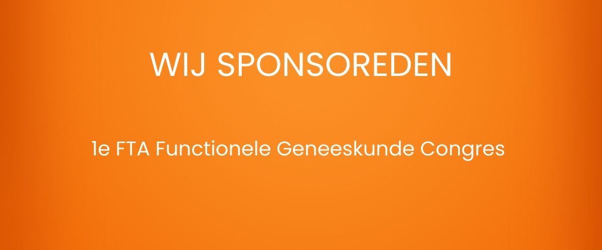 1e FTA Functionele Geneeskunde Congres