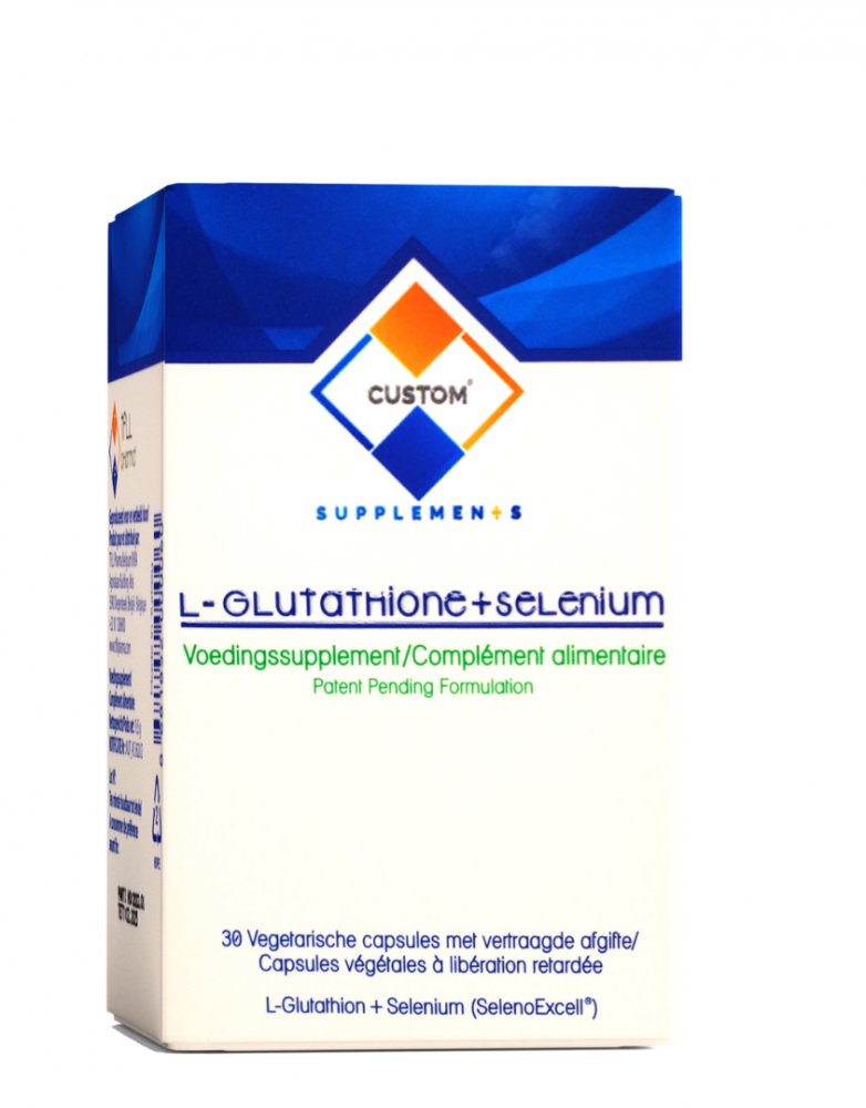 Custom Supplements® Glutatyon+Selenyum Enterik Kapsül