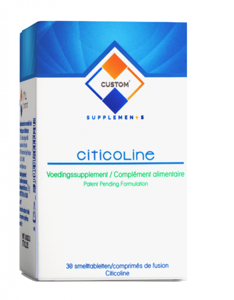 Custom Supplements® Citicoline Smelttabletten 